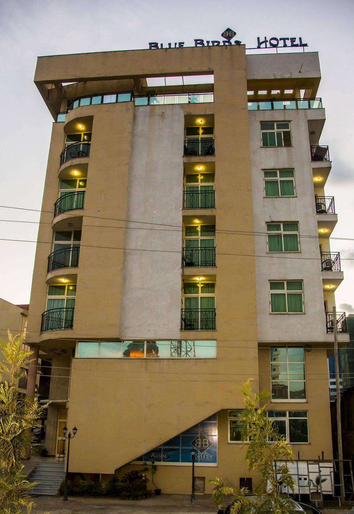 Blue Birds International Hotel Addis Abeba Exterior foto